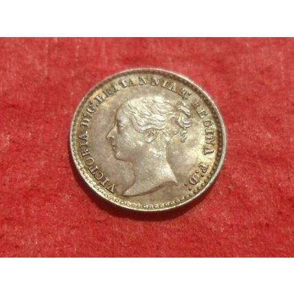 1852 Victoria Maundy Penny.