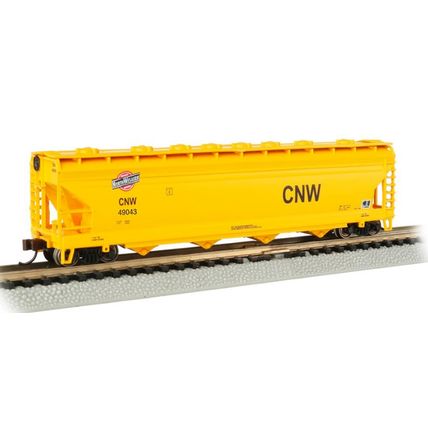 Bachmann USA 17567 ACF 56' 4-Bay Center-Flow Hopper CNW #49043 N Gauge - NEW