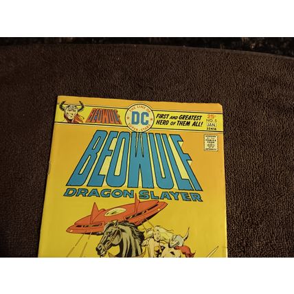 Bronze Age 25 Cent Comic DC Vol 1 5 Beowulf Dragon Slayer 5.0 FN Condition 1975