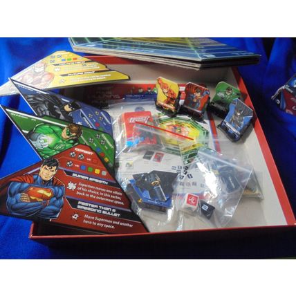 JUSTICE LEAGUE AXIS of VILLAINS Strategy Game! DC! $23.00 Shipped!!