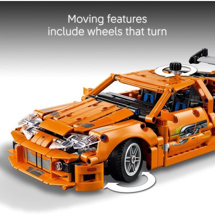 LEGO Technic Fast and Furious Toyota Supra MK4 Building Kit- Toy Car for Kids, B