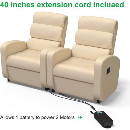2500Mah Battery Pack for Reclining Furniture Universal Wireless Recliner Battery