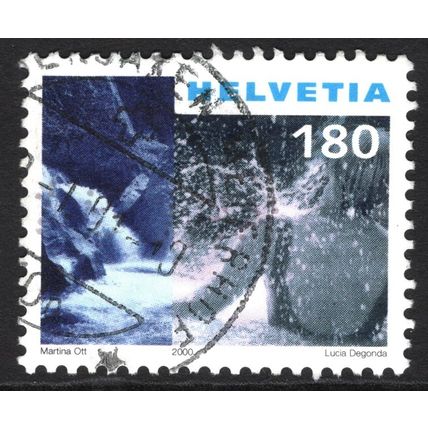 SWITZERLAND 2000: TOURISM - 180c USED (G21)