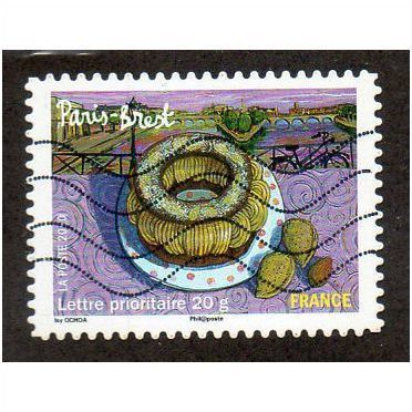 FRA 2010 (56c) 'FLAVOURS OF FRANCE - 'PARIS -BREST' FINE USED (EBID21562)