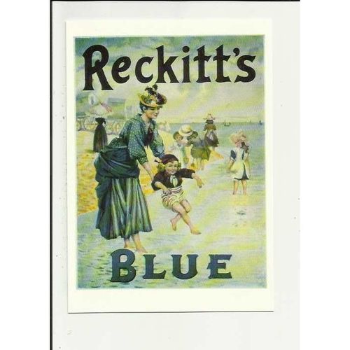 A Mumbles Railway Publishing Postcard MRP/172 RECKITT'S BLUE