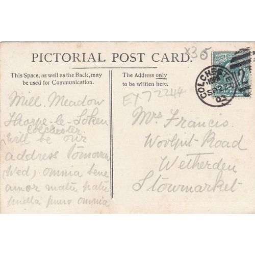 The Promenade & Beach, Clacton on Sea Essex Postcard (EX72244)