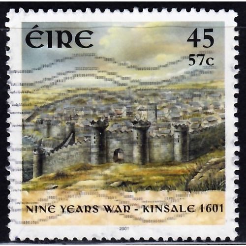 Ireland, 2001 45p Battle of Kinsale, SG 1435 (Scott #1323), used