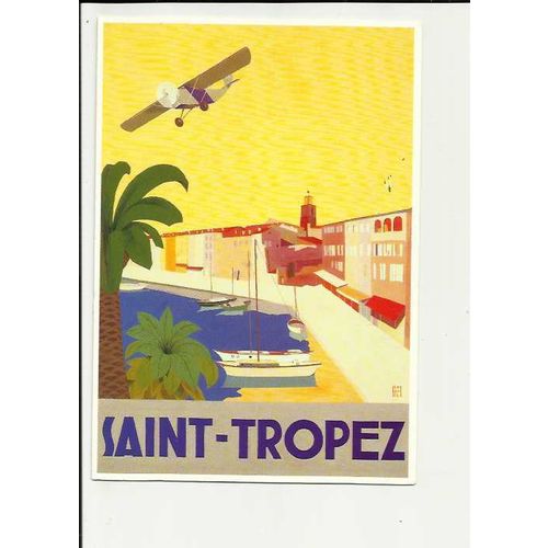 Advertising SAINT-TROPEZ Postcard by Editions Clouet (10757)