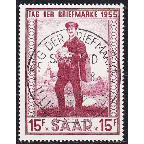 GERMANY Saar [1955] MiNr 0361 ( O/used )