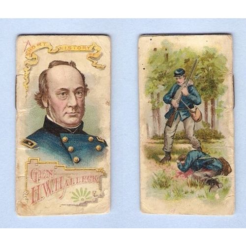 Tobacco Card ~ Company: Duke Cigarettes Series: N78 Halleck, H. W.~14