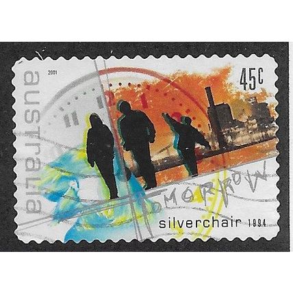 AUS 2001 45c (S/A) 'ROCK & POP - SILVERCHAIR' FINE USED (EBID68-210)