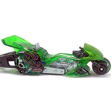 Hot Wheels - Fright Bike: HW Drag Racers '11 #4/10 - #124/244 *Green Edition*