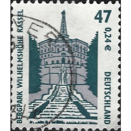 GERMANY, Williamheight, Kassel, blue-grey 2001, 47pf €0.24, #4
