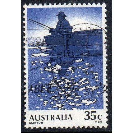 Australia 1979 Fishing in Australia - Fishing for Pleasure 35c Used