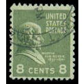Used 813 8c Martin Van Buren Just Clears M07878