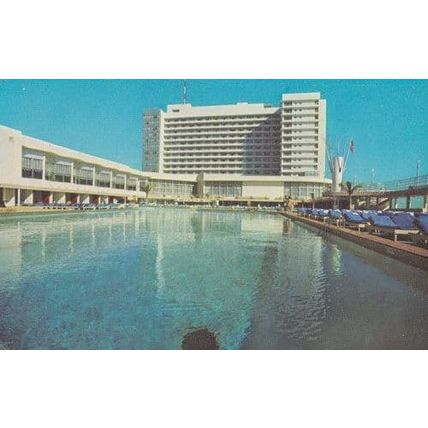 Hotel Of The Stars Miami Beach Swimming Pool Postcard