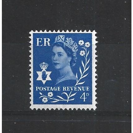 NorthernIreland.NI2 4d Ultramarine.Phosphor Unchecked.Mounted Mint.Aug25a