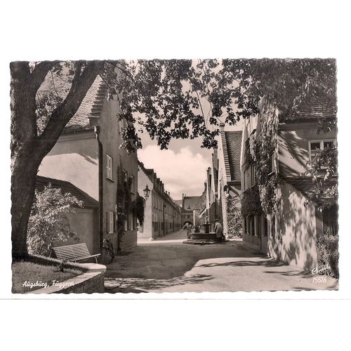 FUGGEREI, AUGSBURG unused vintage postcard =