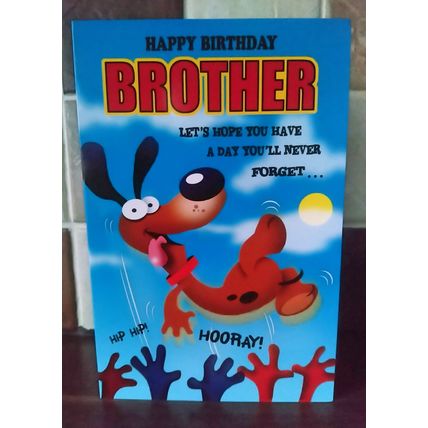 Brother - Birthday Card - 0016