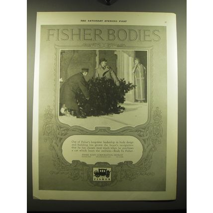 1923 Fisher Body Corporation Ad - Fisher Bodies