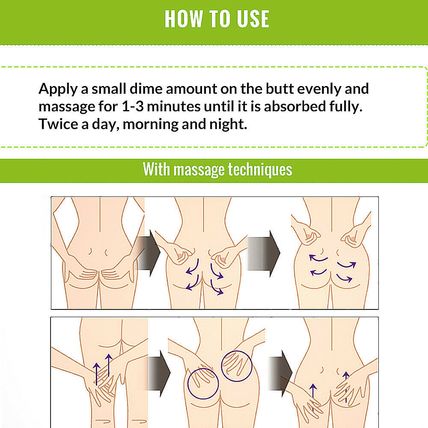 Plant Extract Butt Enhancement Cream Buttock Enlargement Hip Enhancer