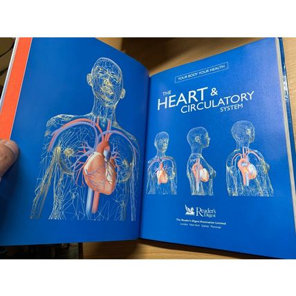 2000 "THE HEART & CIRCULATORY SYSTEM" LARGE ILLUSTRATED HARDBACK BOOK (P5)