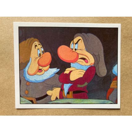 Snow White and the Seven Dwarfs Sticker # 91 (A) unused 1994 Panini Disney