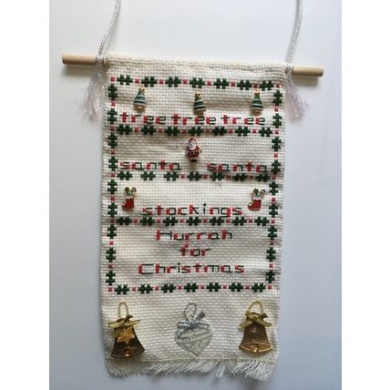 CHRISTMAS HANGING BANNER