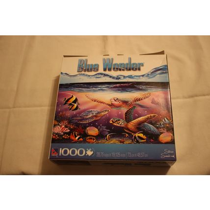 TURTLE FAMILY 1000 PIECE PUZZLE SEALED SEA TURTLE FISH