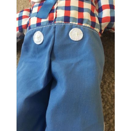Vintage Hasbro Raggedy Ann & Andy Baby Doll Classic "Andy Doll"