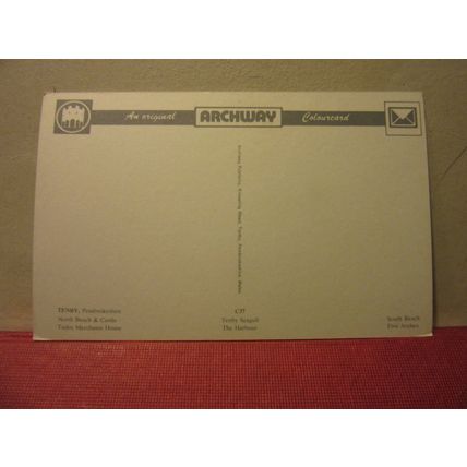 multiview, TENBY, Wales unused postcard by Archway =