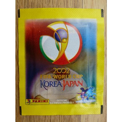 Panini World Cup Korea & Japan 2002 Sticker Pack (RARE EA Sports Version)