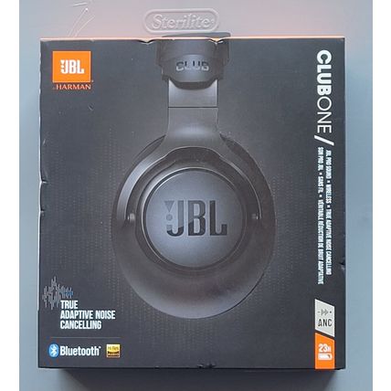 JBL Club ONE Black Wireless Noise Cancelling Over-the-Ear Headphones
