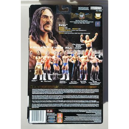 wwe wwf ljn classic superstars series 10 limited edition sabu wrestling figure
