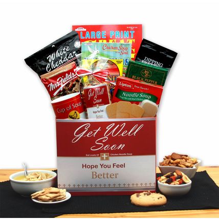 Chicken Noodle Soup Get Well Gift Box