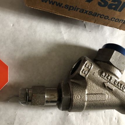 SPIRAX SARCO TD42H W/ Blowdown Valve THERMODYNAMIC 3/4” STEEL STEAM TRAP,BK