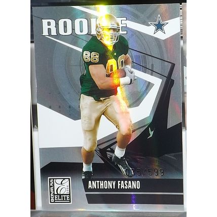 2006 Donruss Elite ANTHONY FASANO (Notre Dame/Cowboys) Rookie Card #106 35/599