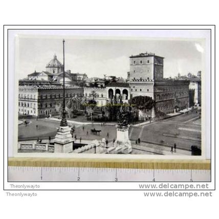PALAZZO VENEZIA, MUSSOLINIÂ‹S RESIDENCE, ROME, ITALY, 1937, Postcard