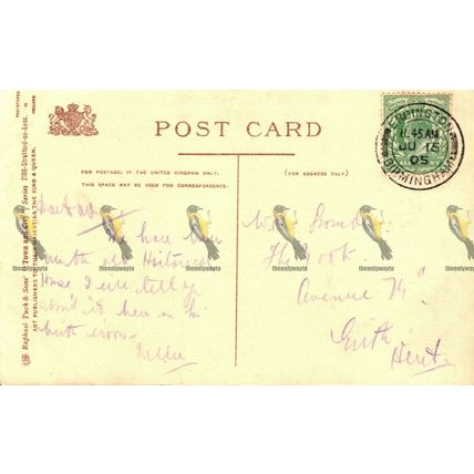 SHAKESPEARE'S HOUSE, STRATFORD UPON AVON, WARWICKSHIRE, Tucks Postcard, c1905