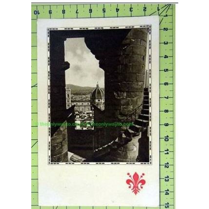 VEDUTA DELLA CATTEDRALE DALLA TORRE DI ARNOLFO, FIRENZE, ITALY, Postcard