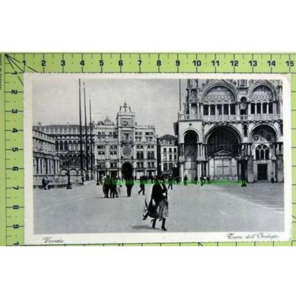 TORRE DELL' OROLOGIO, VENEZIA (VENICE), ITALY, Postcard