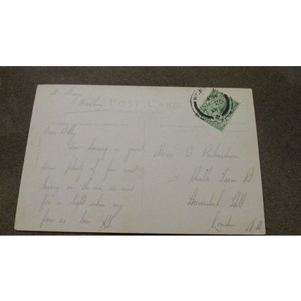 1913 fr real photo Postcard - Thmas a Becket's Palace, Tarring - Worthing Sussex