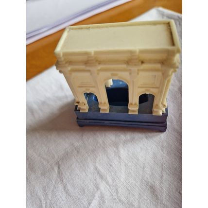 RARE VINTAGE 1940's SOIR DE PARIS ARC DE TRIOMPHE PARFUME CASE