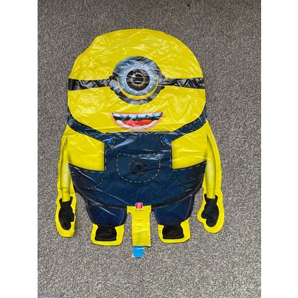 Large Minions FOIL Balloon 3D SUPERHERO Birthday Party Helium Balloon despicable