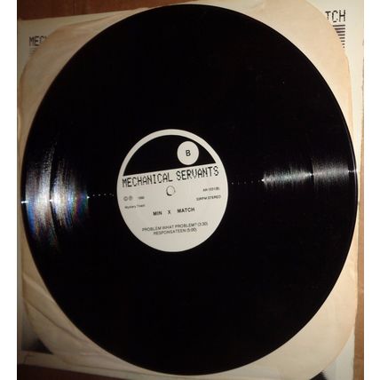 Mechanical Servants ‎– Min X Match 1980 Vinyl, 12", 33 ⅓ RPM Arabellum AR-1031
