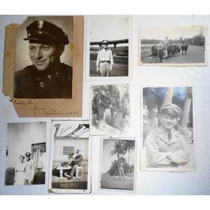 American soldier from Queens in Australia 1940's (WWII) - 8 original photos.