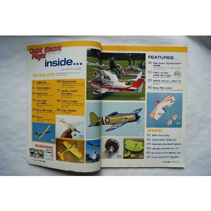 2006 Quiet & Electric Flight Magazine - July + Plans