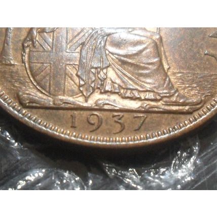 1937 George VI penny.