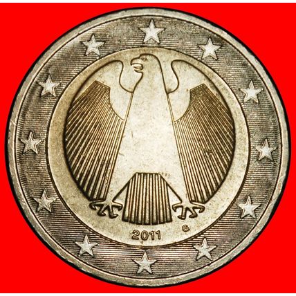 Ⰶ NON-PHALLIC TYPE (2008-2025): GERMANY★2 EUROS 2011G BADEN★LOW START★NO RESERVE