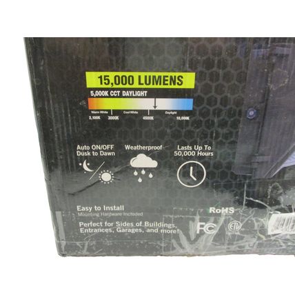 LED Wall Pack Light 150W with sensor Commercial Wall Pack LED 15,000 Watts